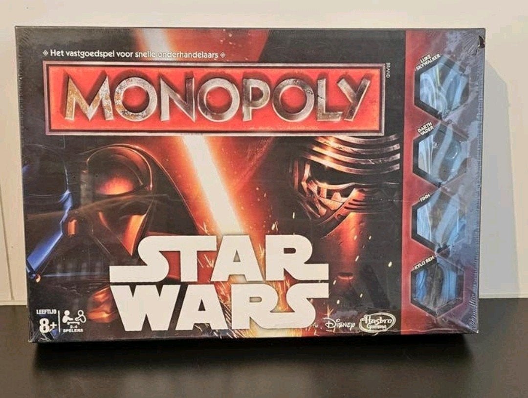 Monopoly Star Wars, Drie of vier spelers, Ophalen, Nieuw, Hasbro