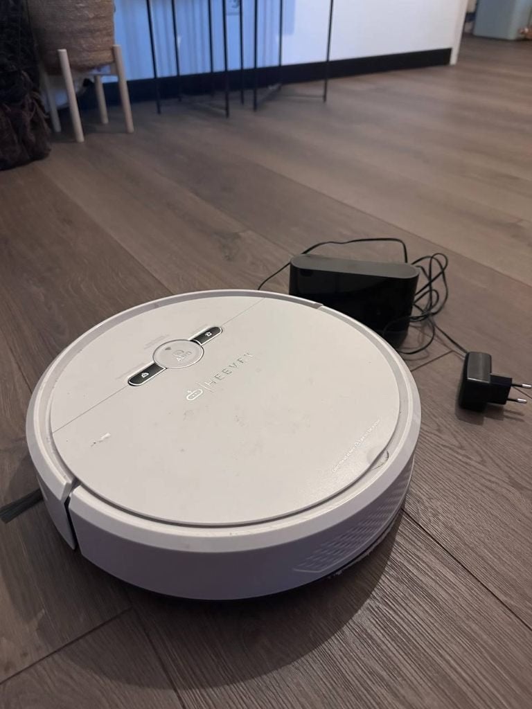 Heevey robotstofzuiger met dweilfunctie, Ophalen of Verzenden, Gebruikt, Reservoir, Robotstofzuiger