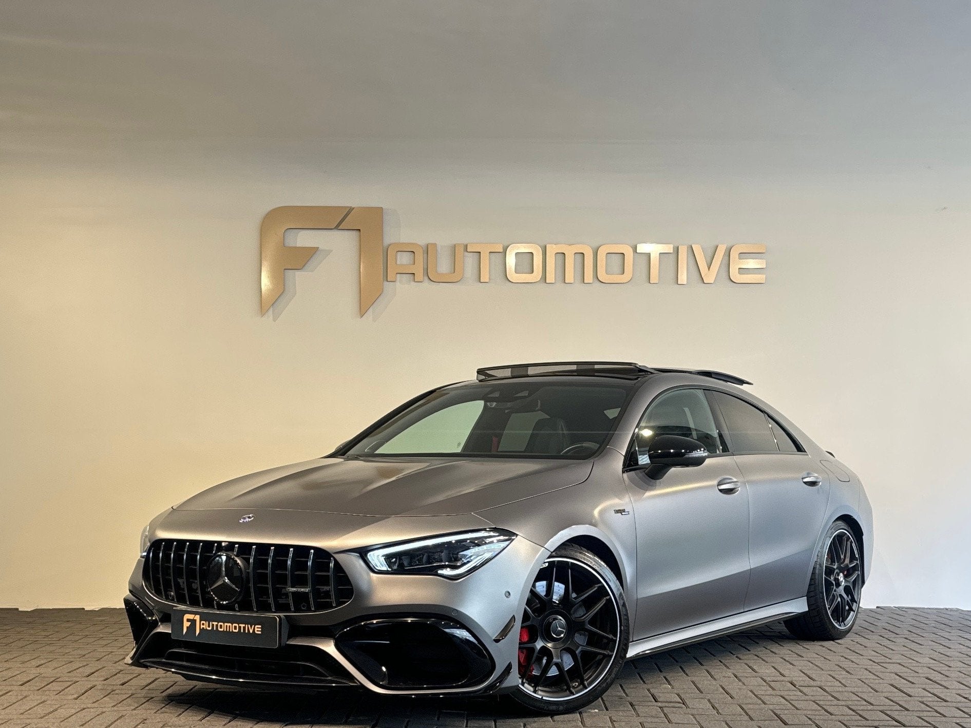 Mercedes-Benz CLA-klasse AMG 45 S 4MATIC+ Pano|Memory|Magno|, Auto's, Automaat, CLA, Gebruikt, Euro 6