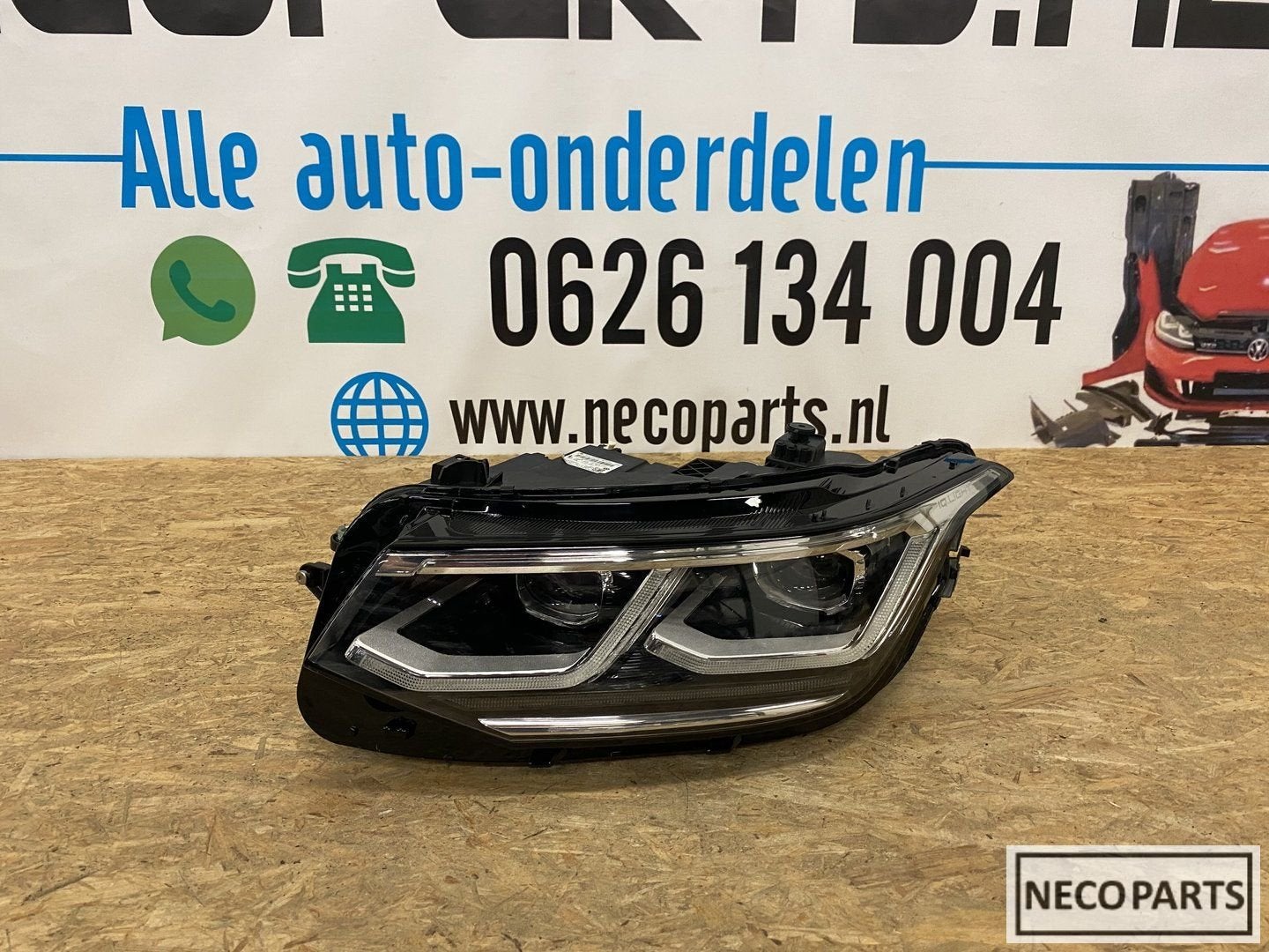 Vw Tiguan 5N 5NB facelift Full led koplamp links 5NB941081C, Gebruikt, -, Volkswagen, -