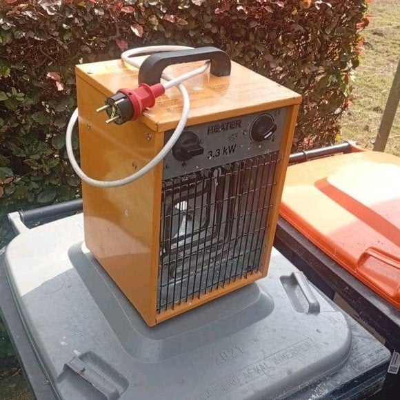 Oklima/Dania kachel C1530, 3300 watt (3,3 kW), 30 tot 80 cm, Gebruikt, Kachel, Minder dan 60 cm