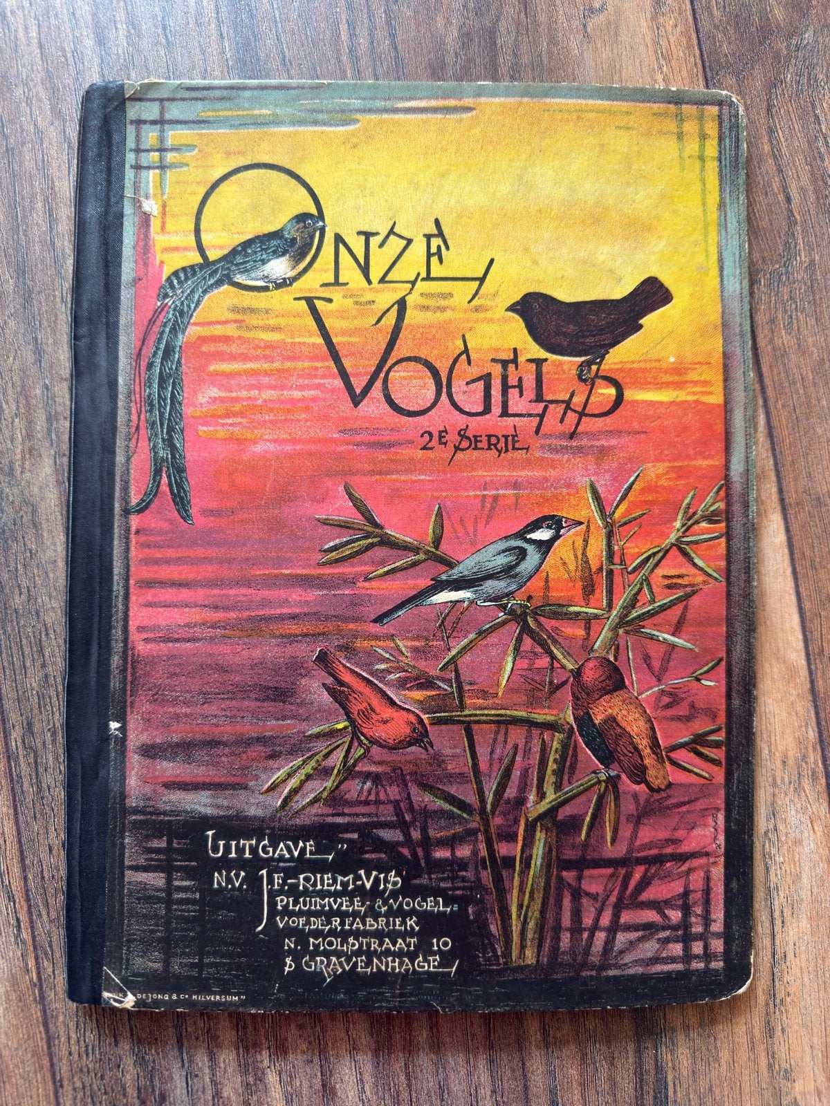 Onze Vogels 2e Serie - Riem-Vis Pluimvee/Vogelvoer, Ophalen of Verzenden, Gelezen, Vogels