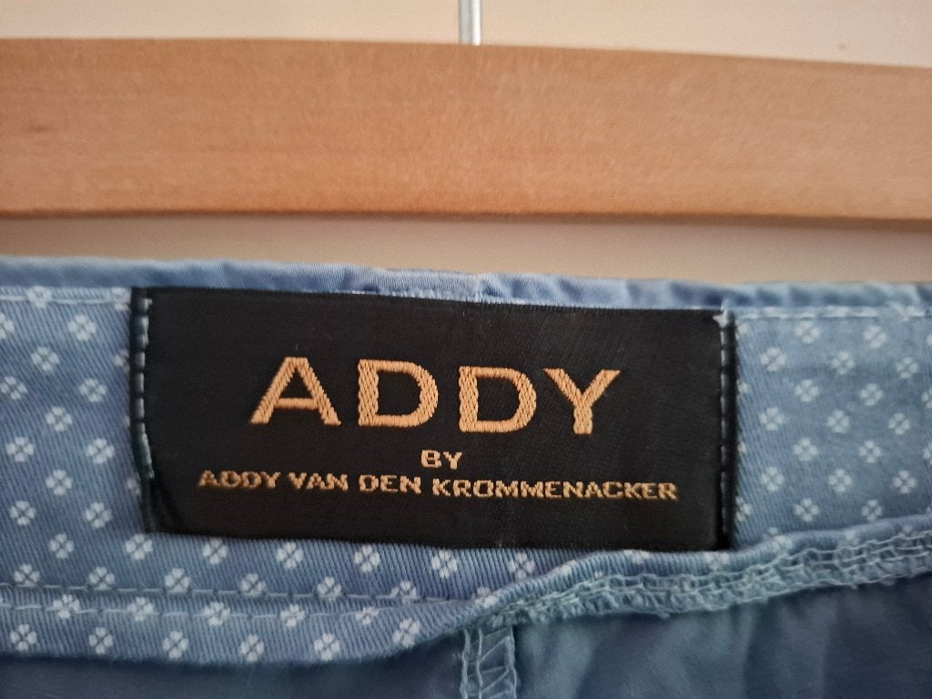 Dames broek Addy van den Krommenacker maat L, Blauw, Maat 42/44 (L), Ophalen of Verzenden, Addy van den Krommenacker