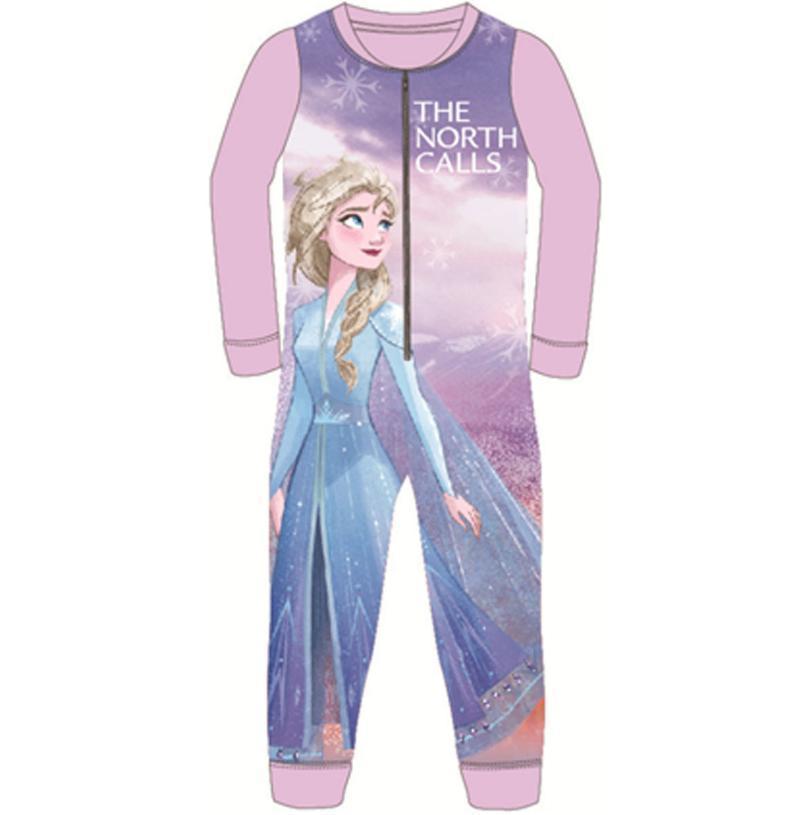 Disney Frozen fleece Onesie - Lila - Maat 92/98, Nacht- of Onderkleding, Meisje, Nieuw, Ophalen of Verzenden
