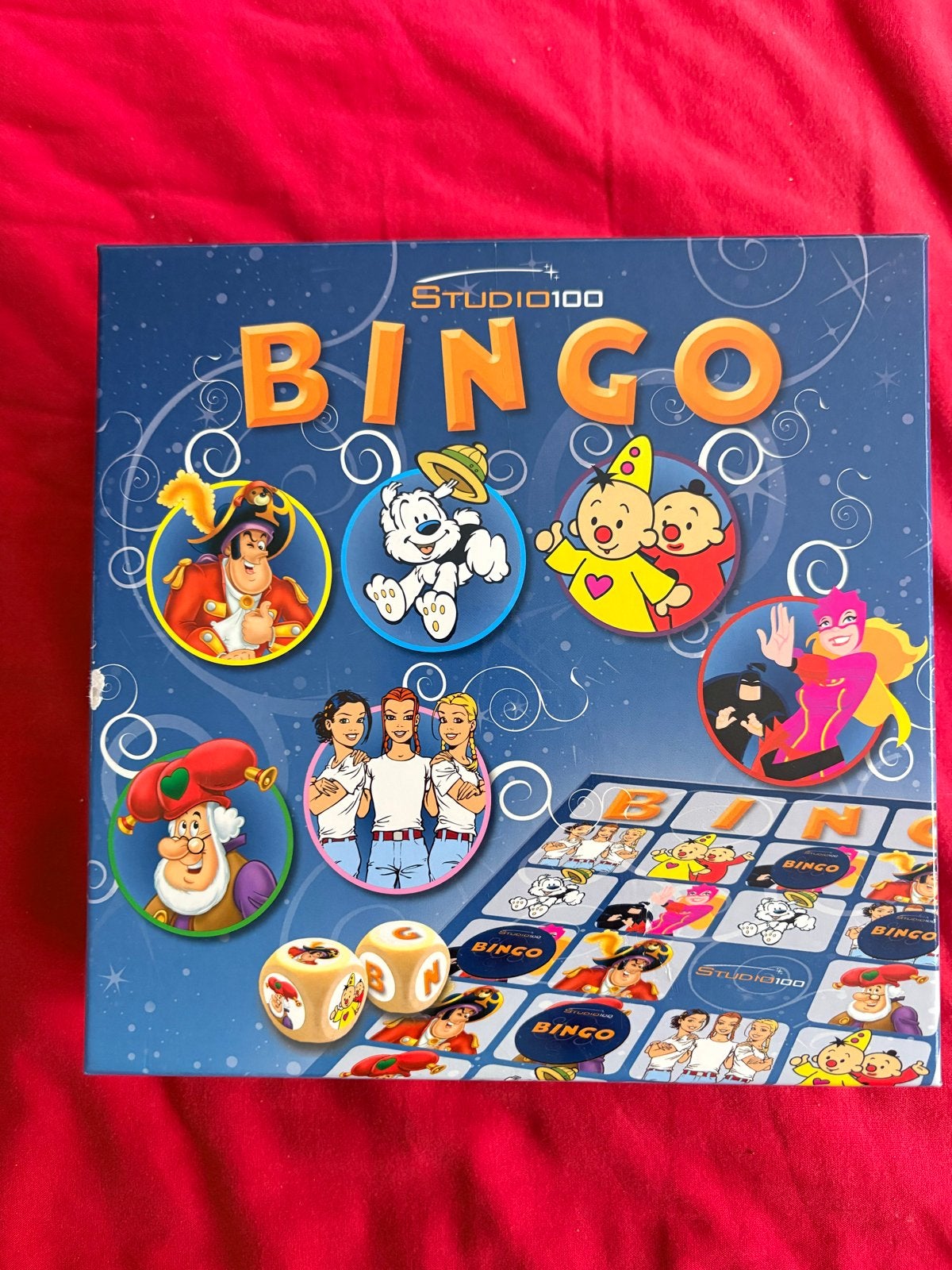 Studio 100 Bingo - Leuk familiespel!, Hobby en Vrije tijd, Drie of vier spelers, Ophalen of Verzenden, Nieuw