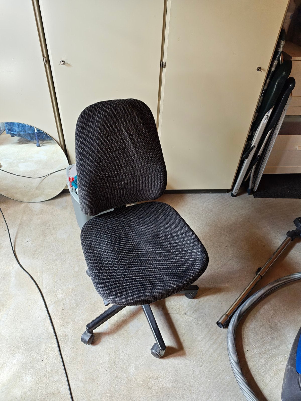 Bureaustoel Interstuhl - Zwart, Ophalen, Gebruikt, Zwart, Bureaustoel