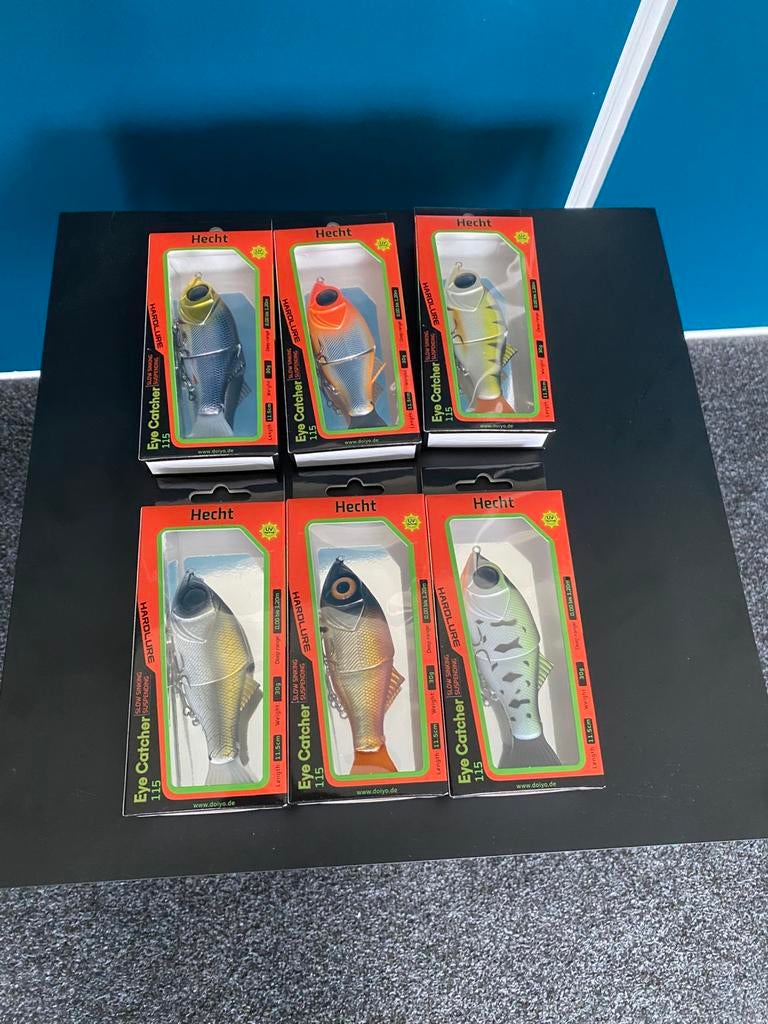 NIEUW Doiyo Eye Catcher Glidebaits 11,5cm 30gr (6 soorten), D, Overige typen, Nieuw, Ophalen of Verzenden