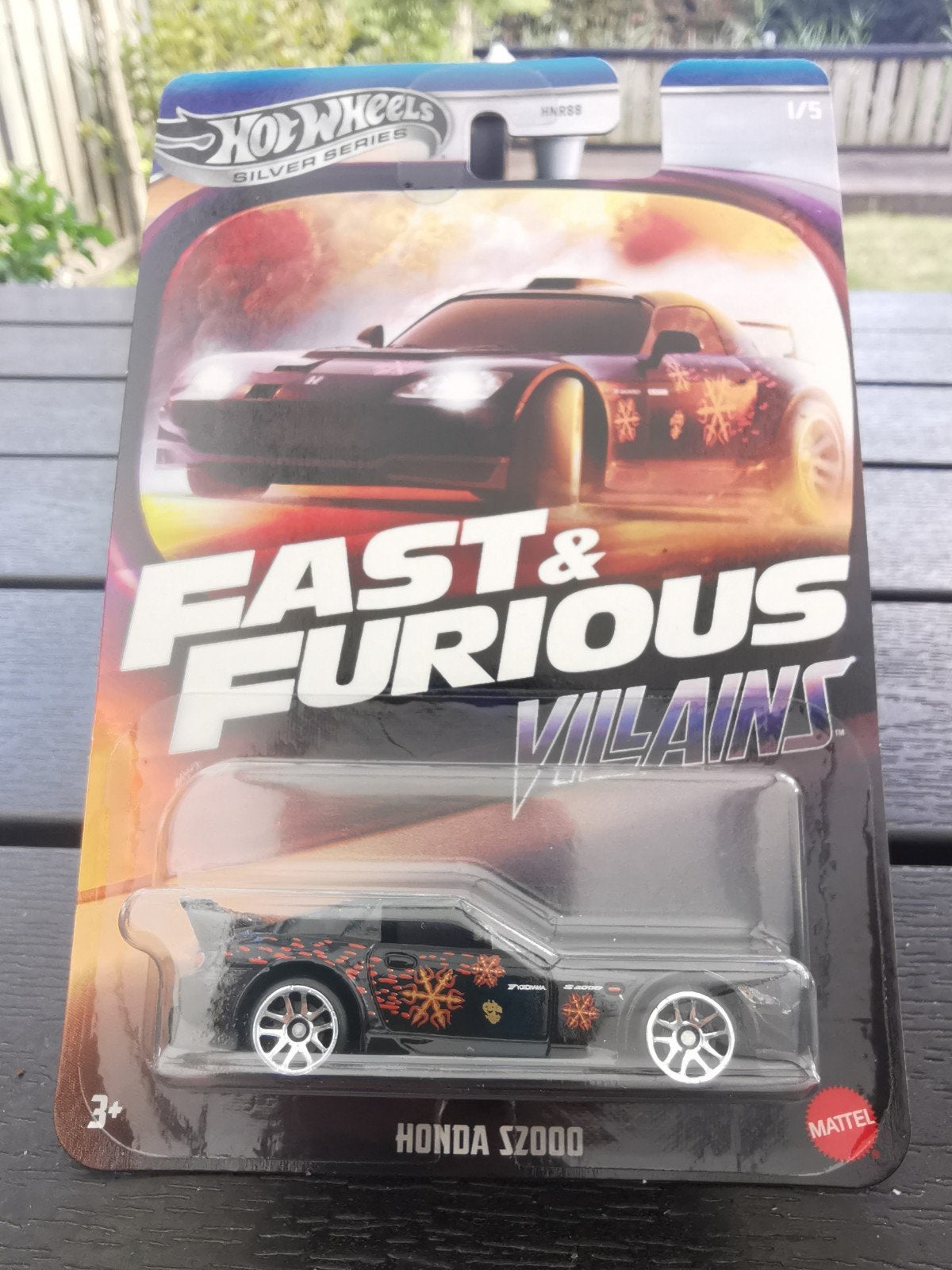 HotWheels Honda S2000 Fast and Furious / zwart, Ophalen of Verzenden, Nieuw, Auto