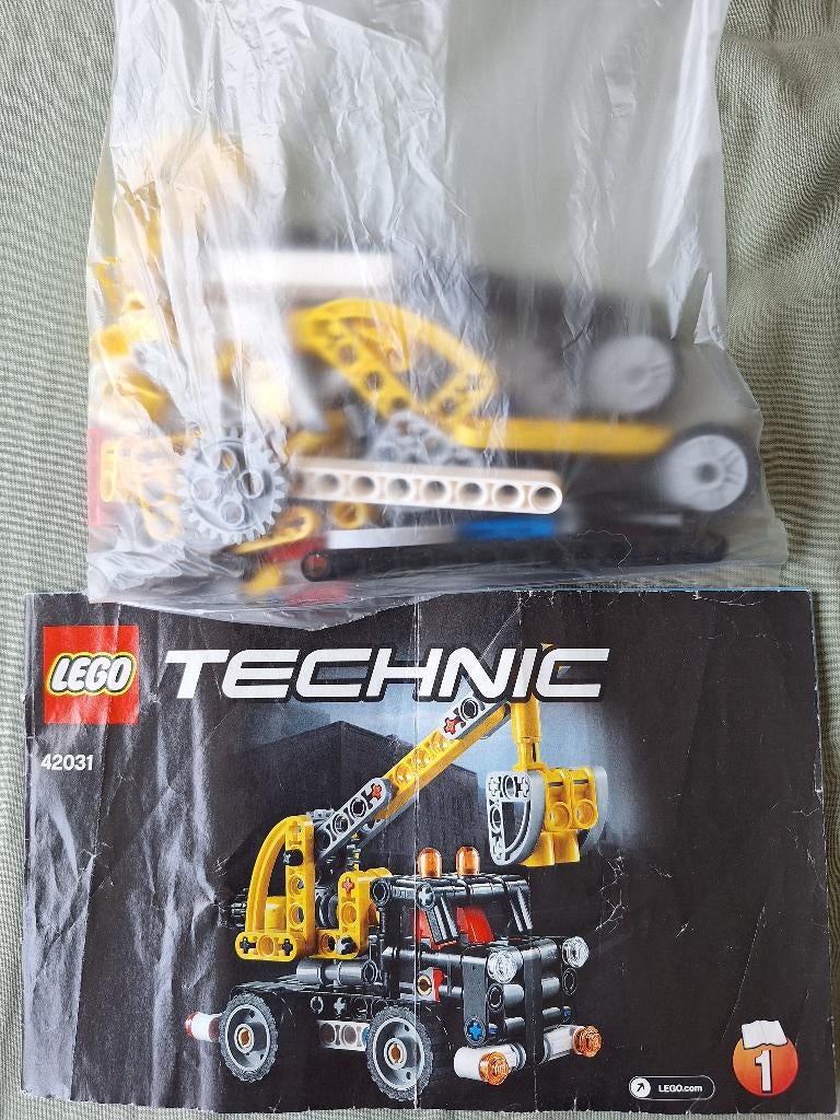 Lego Technic 42031, Gebruikt, Lego, Compleet, Ophalen of Verzenden