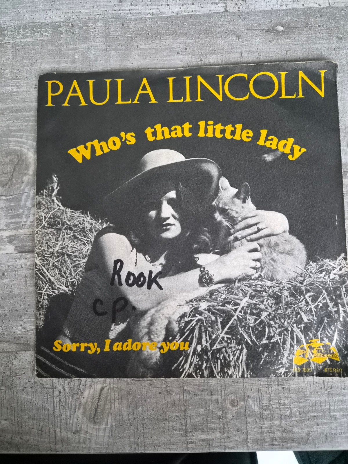 zeldzame single van Paula Lincoln Who's that little lady, Ophalen of Verzenden, Gebruikt, 7 inch, Overige genres