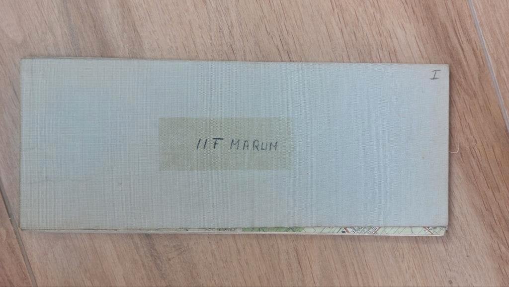 11F Marum Nuis Zevenhuizen De Wilp Stafkaart uit 1982, Boeken, Topografische Dienst Nederland, Ophalen of Verzenden, 1800 tot 2000