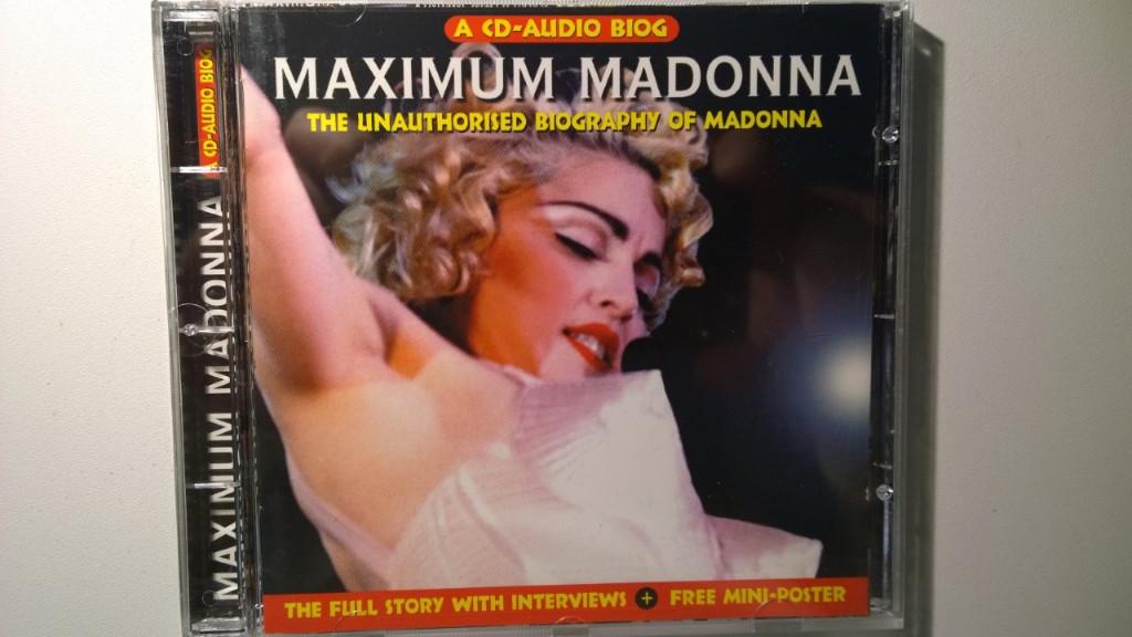 Madonna - Maximum Madonna (The Unauthorised Biography), Cd's en Dvd's, Ophalen of Verzenden, 1980 - 1989, Zo goed als nieuw