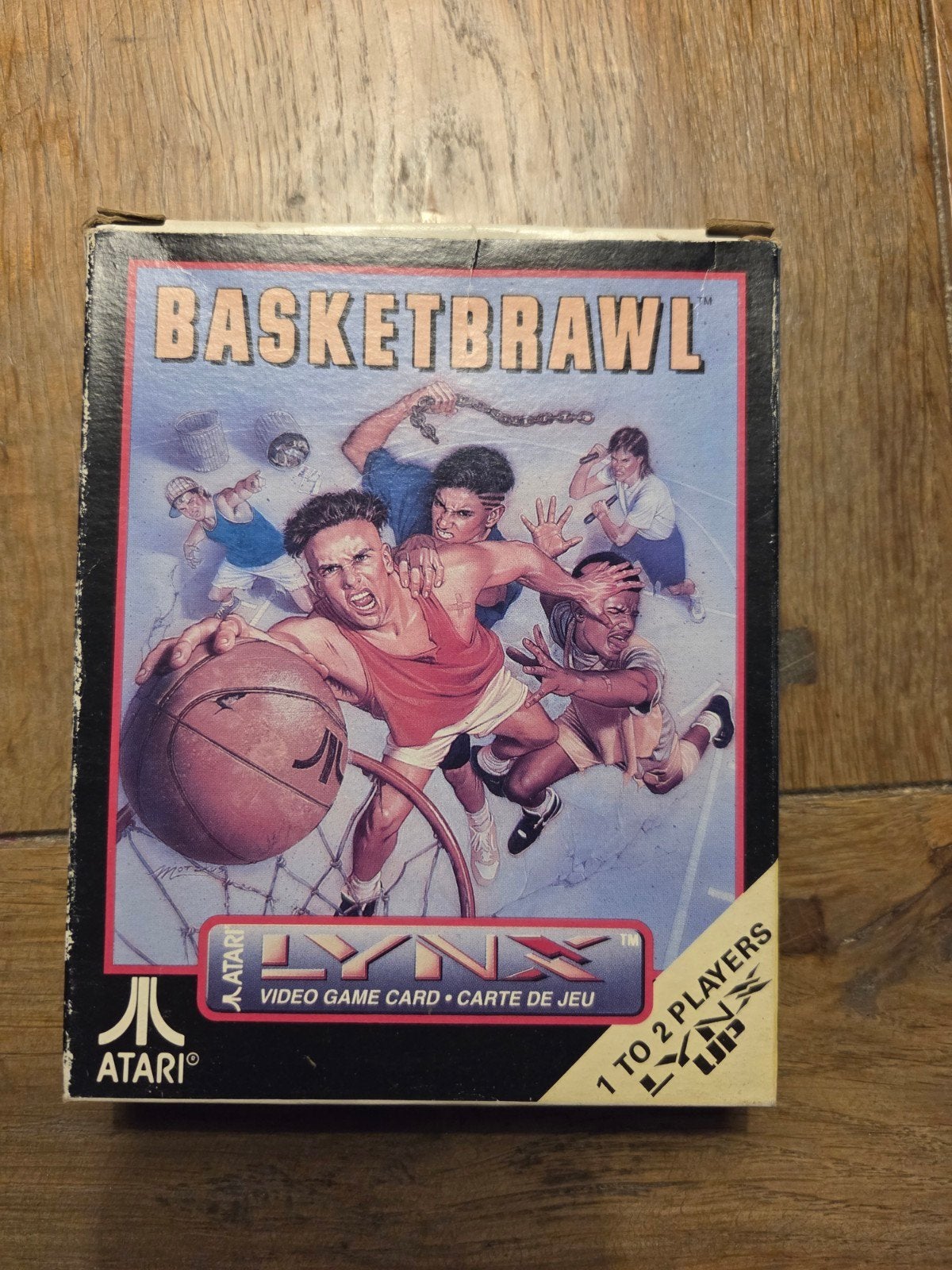 Basketbrawl - Atari Lynx (Compleet met doos en handleiding), Ophalen of Verzenden