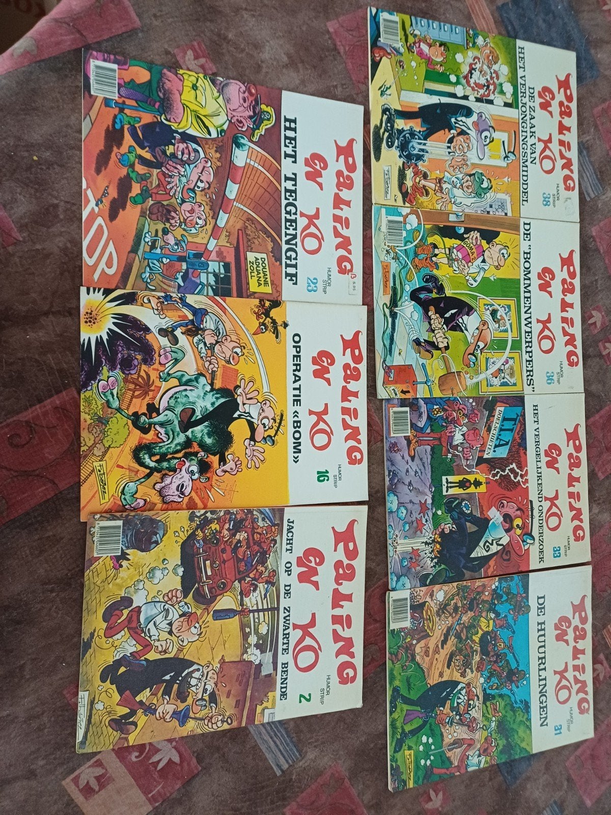 PALING en CO, Meerdere stripboeken, Ophalen of Verzenden, Zo goed als nieuw