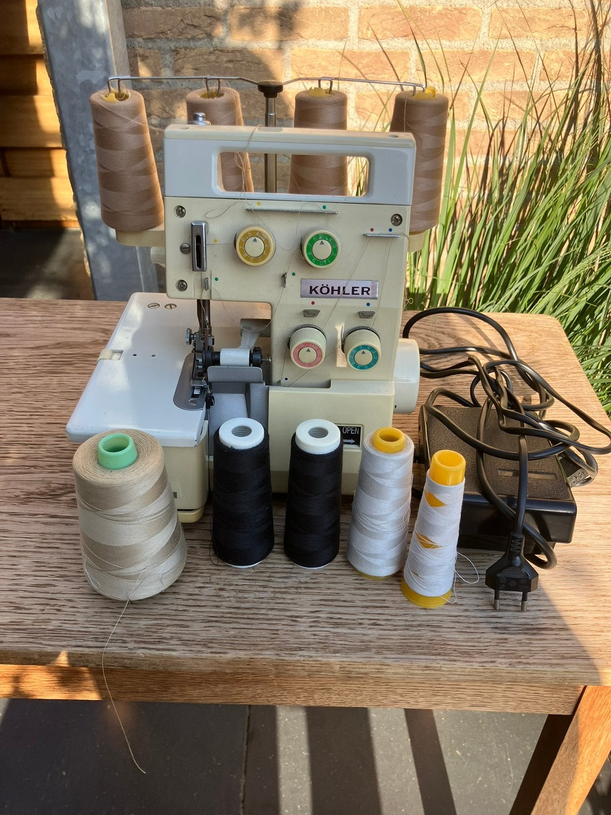 Kohler lockmachine opknapper, Hobby en Vrije tijd, Ophalen of Verzenden, Gebruikt, Naaimachine, Overige merken