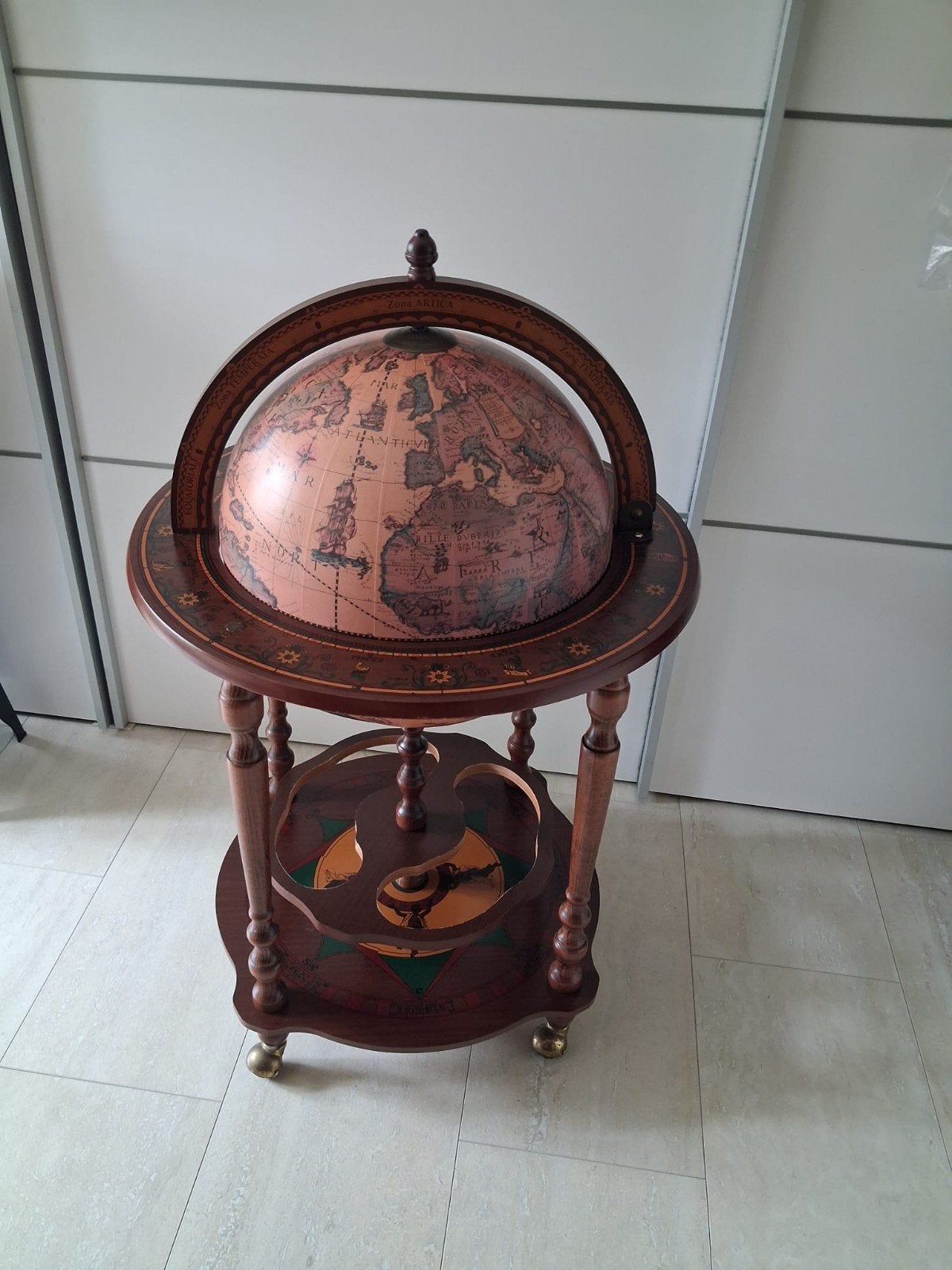 Zoffoli globe bar Minosse classic Brown, Ophalen