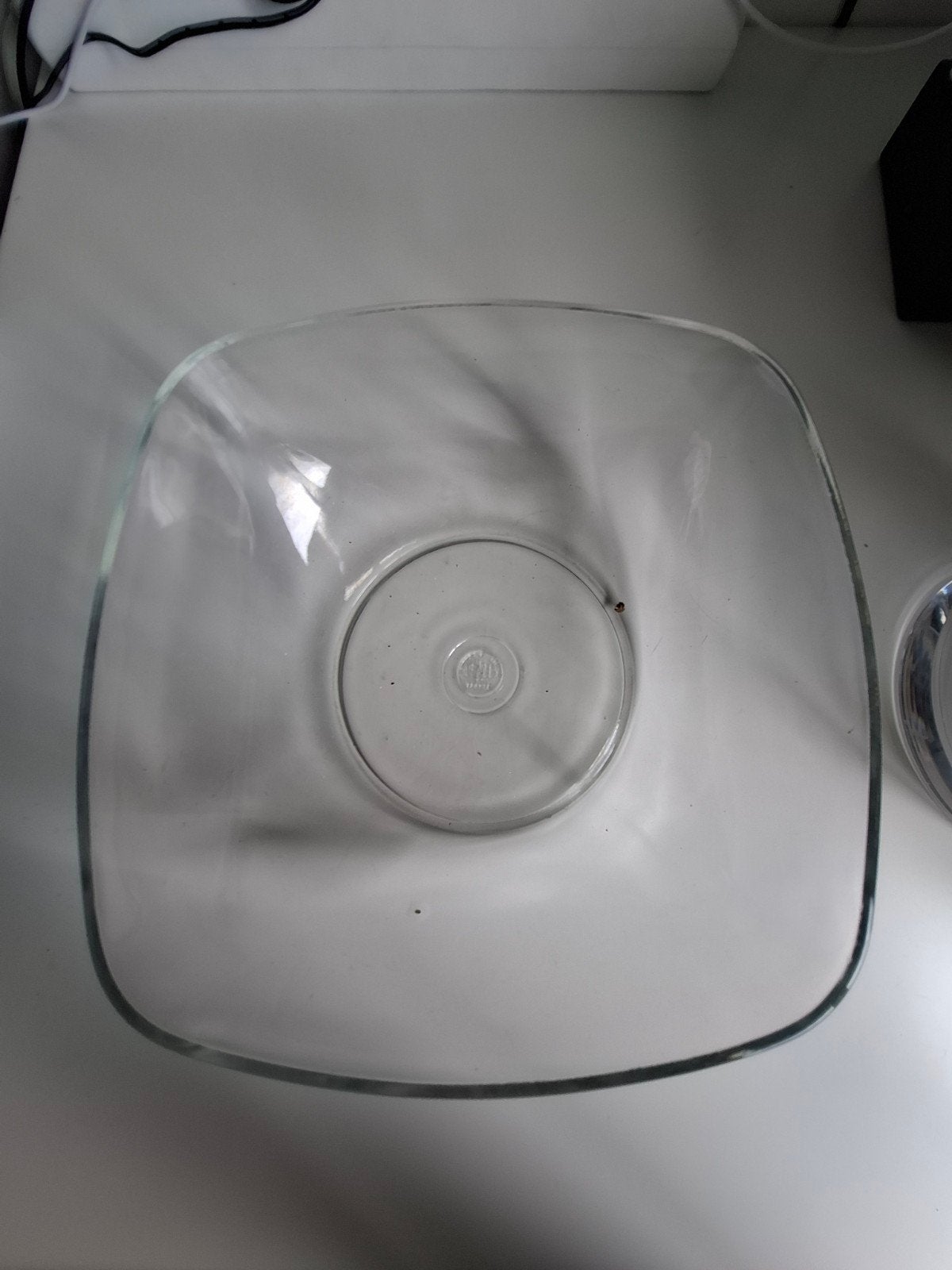 Glazen ovenschotel - Vierkant, Huis en Inrichting, Overige typen, Ophalen, Gebruikt, Glas
