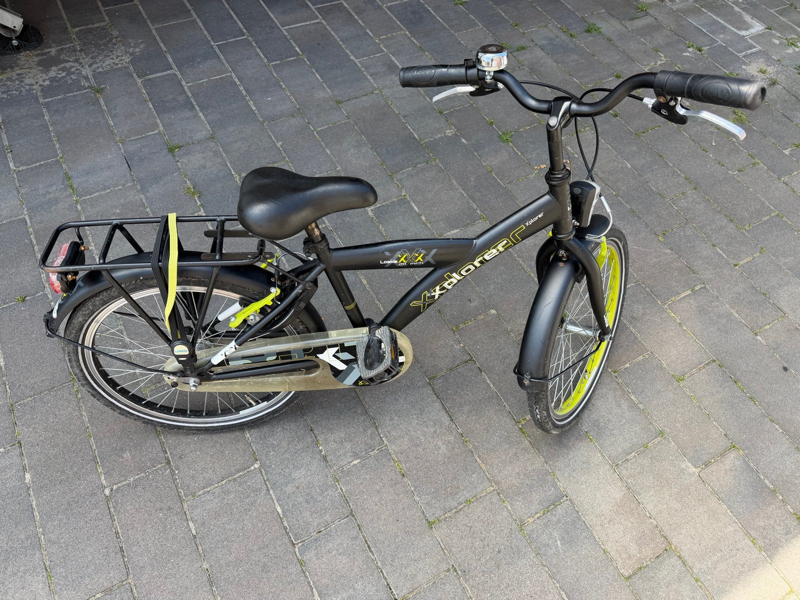 Loekie Xplorer 20 inch kinderfiets met hand- en terugtraprem, Fietsen en Brommers, Fietsen | Kinderfietsjes, Ophalen, Gebruikt
