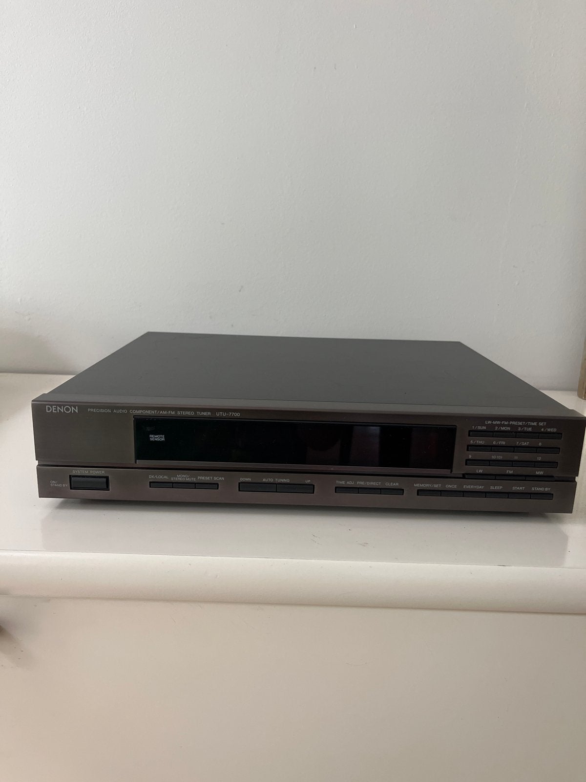 Denon UTU-7700 Precision Audio Component/AM-FM Stereo Tuner, Ophalen of Verzenden, Zo goed als nieuw, Analoog