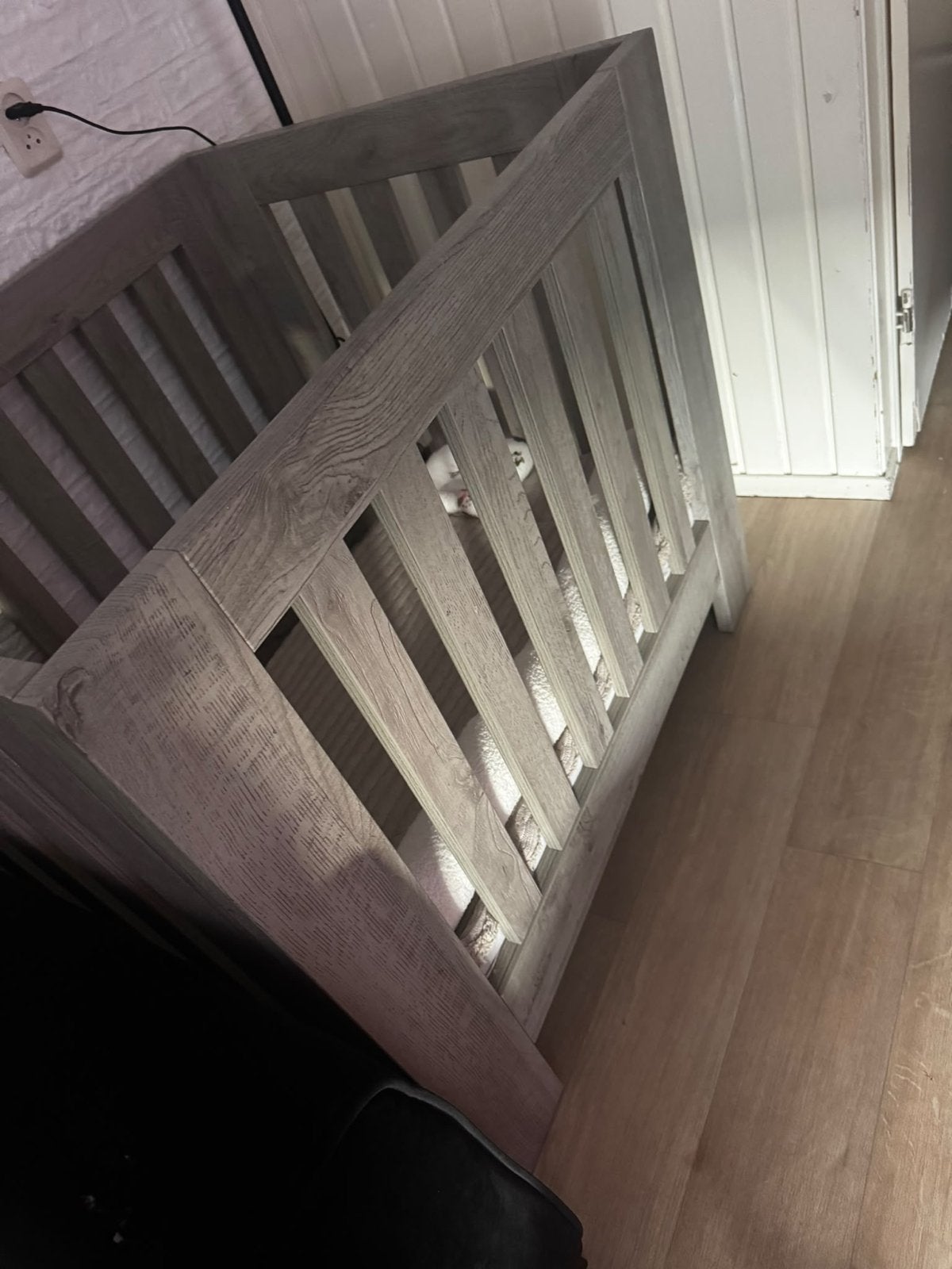 Mooi ledikantje voor baby - Zo goed als nieuw, Kinderen en Baby's, Ophalen, Zo goed als nieuw, Ledikant