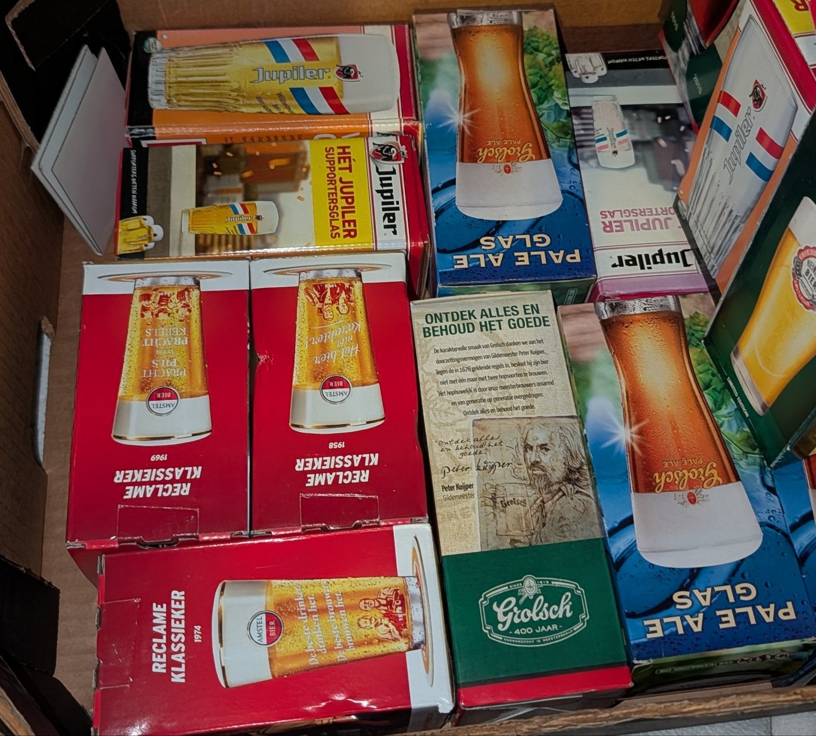 Nieuwe bierglazen - oa Heineken, Gulpener, Grolsch, Amstel, Ophalen, Nieuw, Glas of Glazen, Heineken
