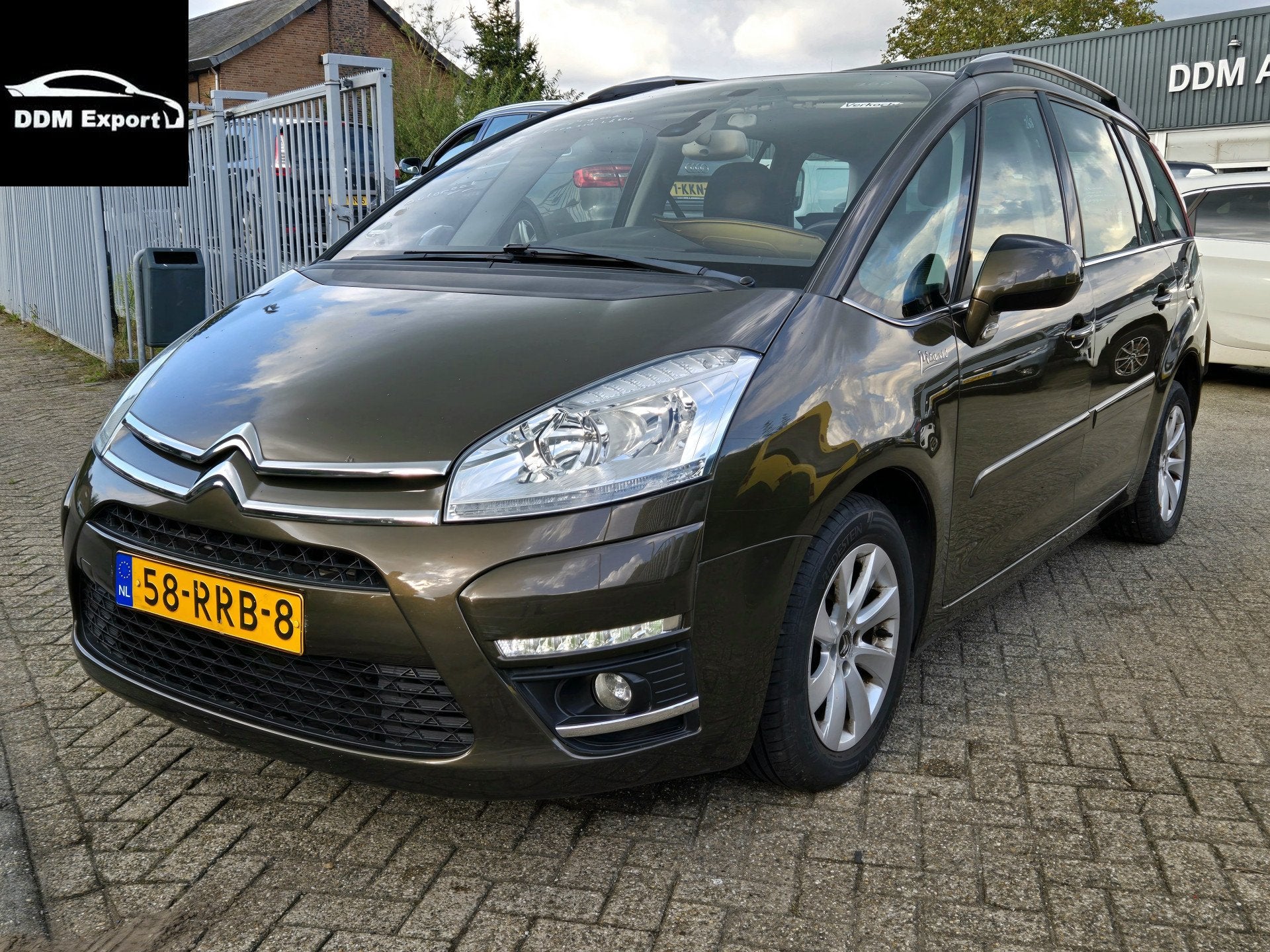 Citroën Grand C4 Picasso 1.6 THP SELECTION | Clima | Navi |, Auto's, Euro 5, Stof, Gebruikt, Bruin