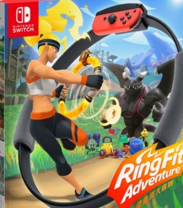 ringfit adventure nintendo switch oled, Spelcomputers en Games, Overige genres, 1 speler, Ophalen of Verzenden, Zo goed als nieuw