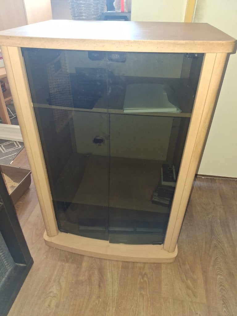 Beuken TV-meubel, Ophalen, Modern/landelijk, Gebruikt, 50 tot 100 cm