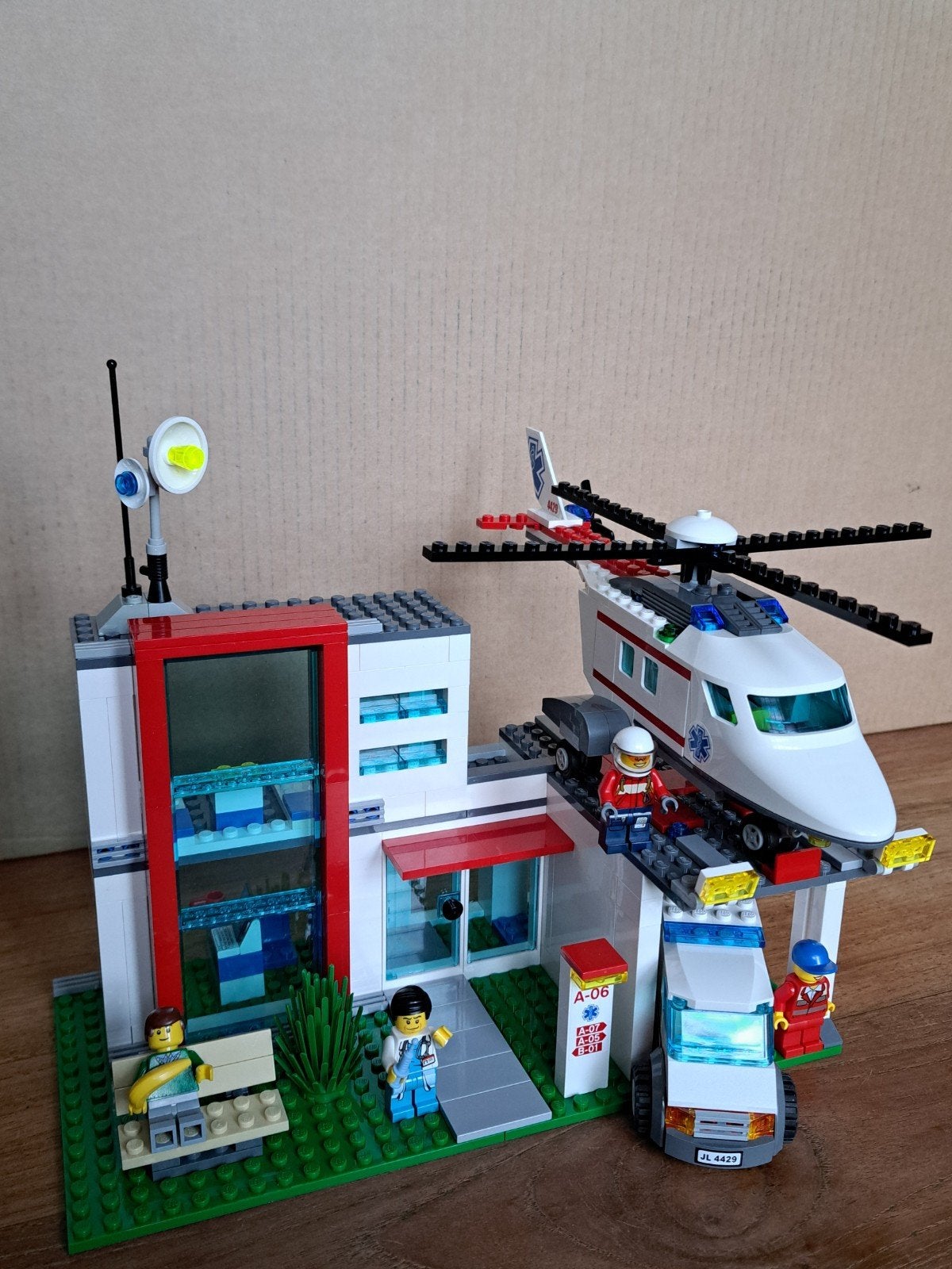 LEGO City 4429 Reddingshelikopter | Ziekenhuis 100% Compleet, City, Lego, Ophalen of Verzenden, Zo goed als nieuw