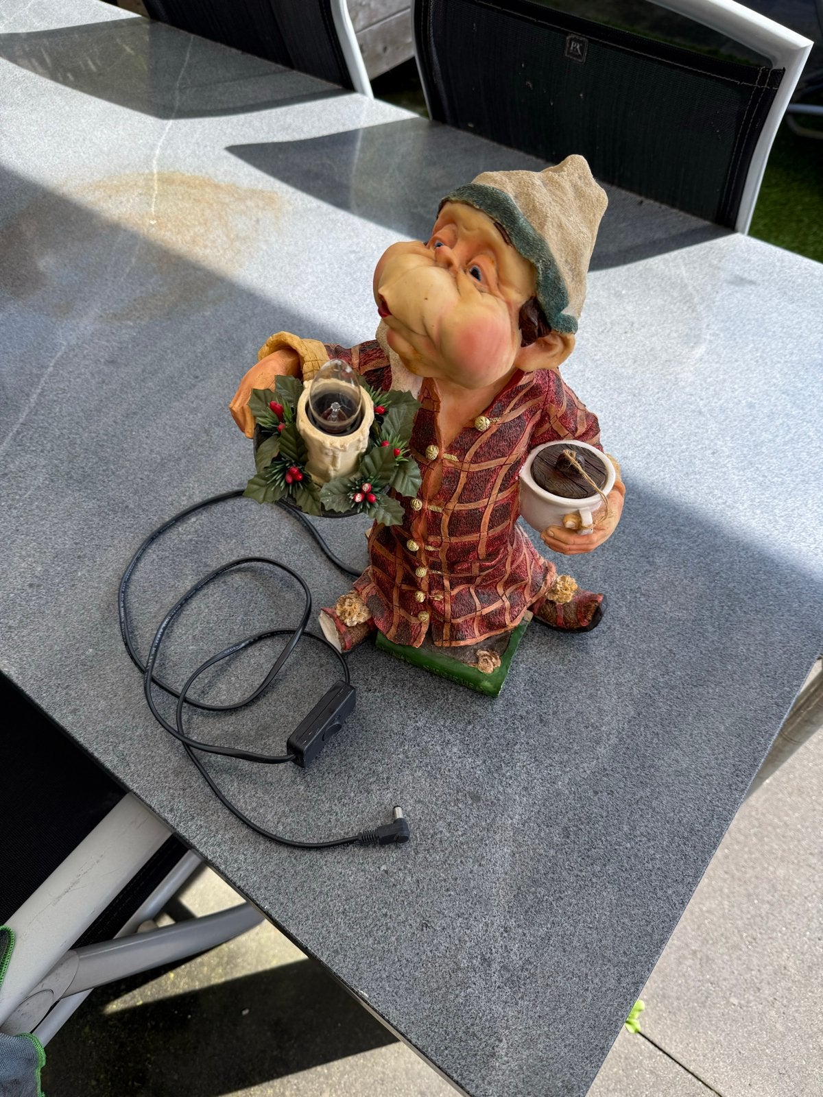 Originele Efteling Laaf Nachtlamp / Schemerlamp, Ophalen, Gebruikt, Meerkleurig, Overige materialen