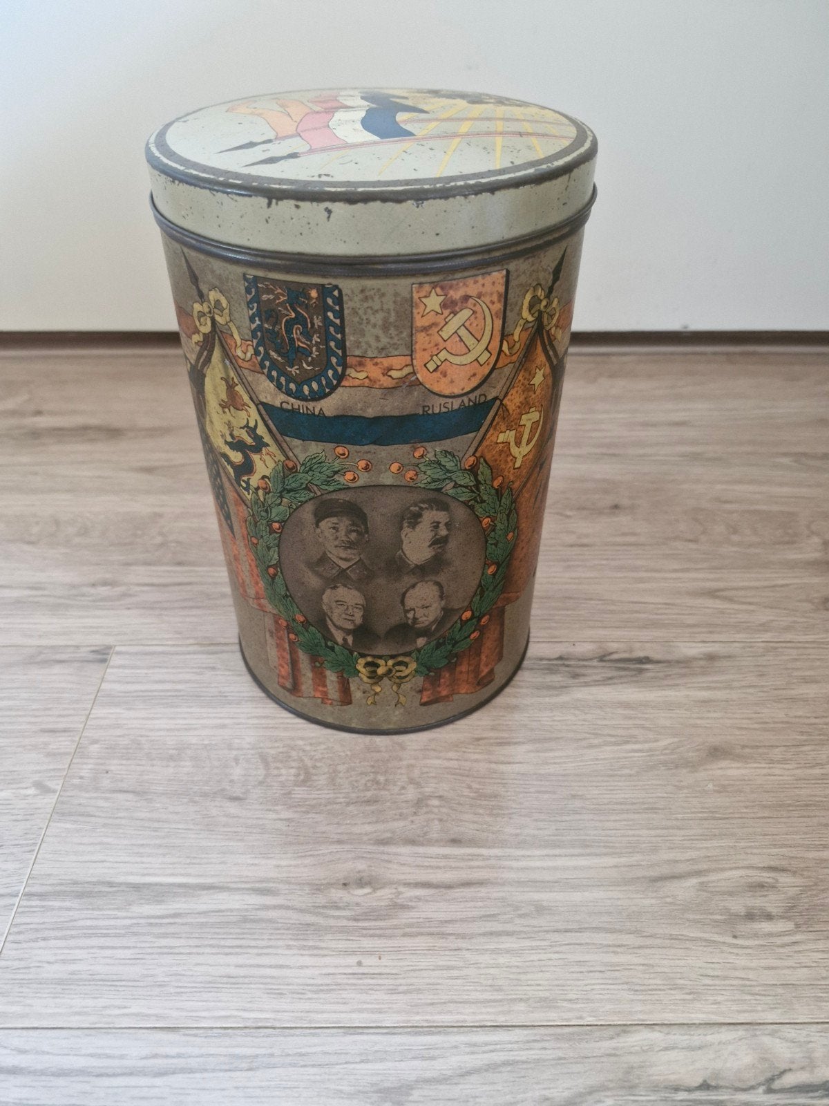 Uniek historisch bevrijdingsblik uit nederland, uitgebracht, Ophalen of Verzenden, Overige