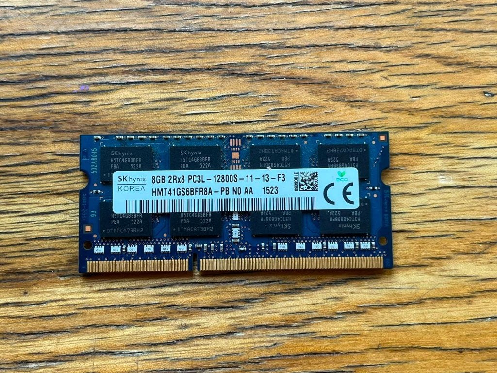8GB 2Rx8 PC3L 12800S RAM Memory, 8 GB, DDR3, Ophalen of Verzenden, Zo goed als nieuw