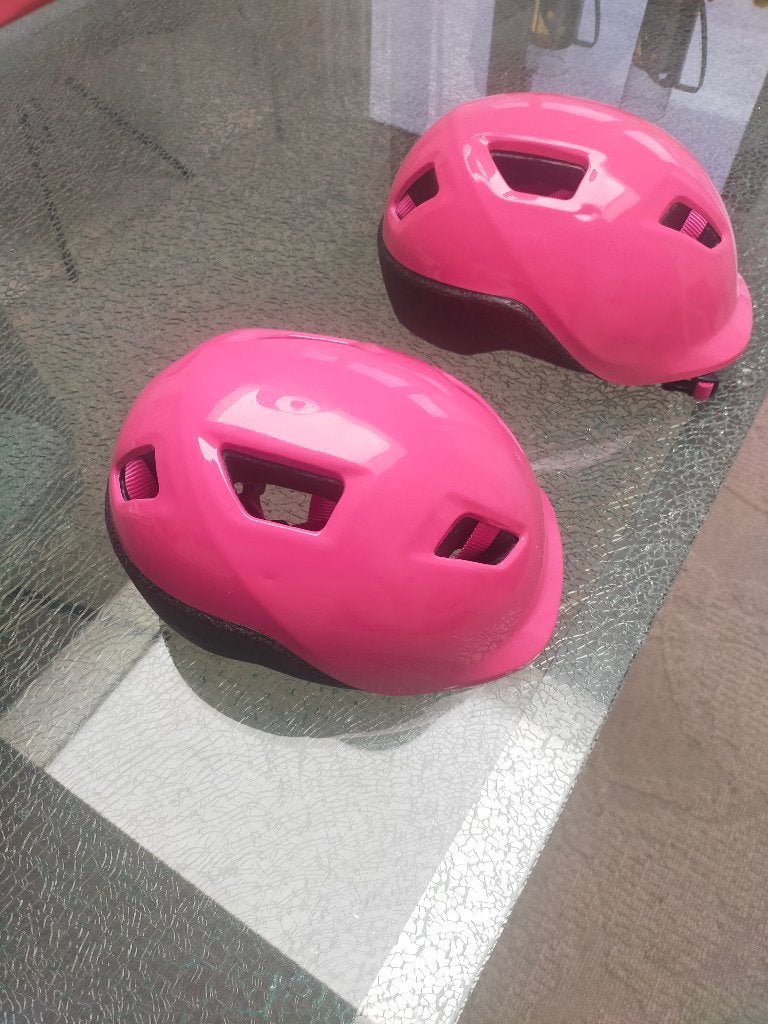 Helmen Decathlon kinder B.twin, Ophalen of Verzenden, Gebruikt