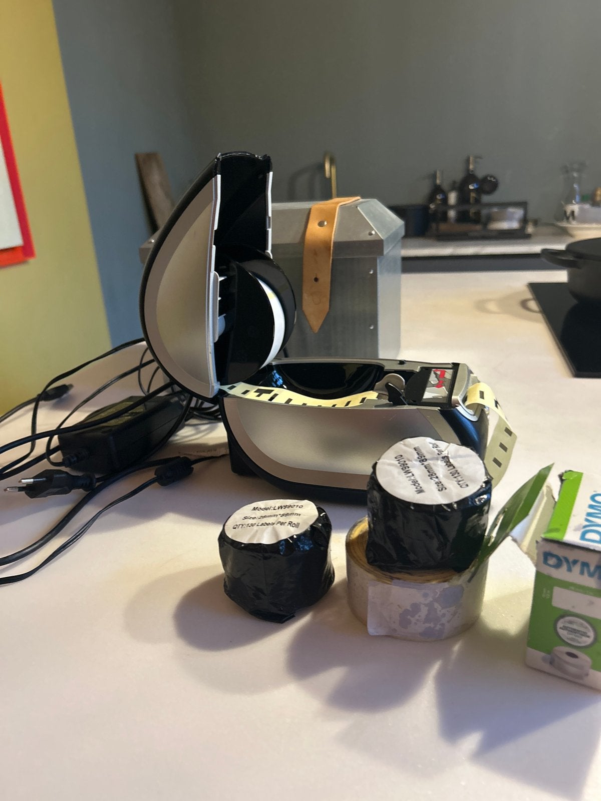 Dymo LabelWriter 450 - Goed werkende labelprinter, Computers en Software, Ophalen of Verzenden, Gebruikt, Etiket