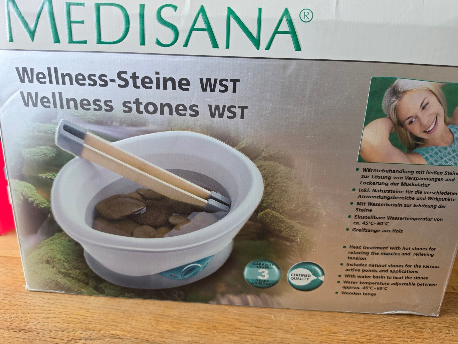 Medisana hotstone set, Ophalen of Verzenden, Nieuw, Overige typen