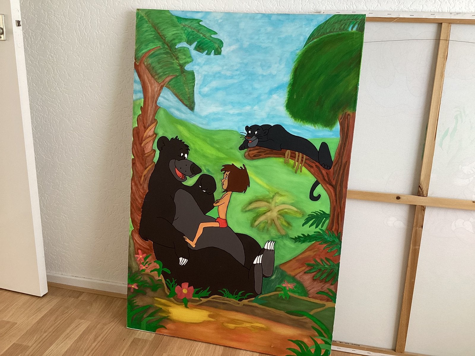 Disney jungle book schilderijen 2 verschillende, Ophalen, Leeuwenkoning of Jungle Boek