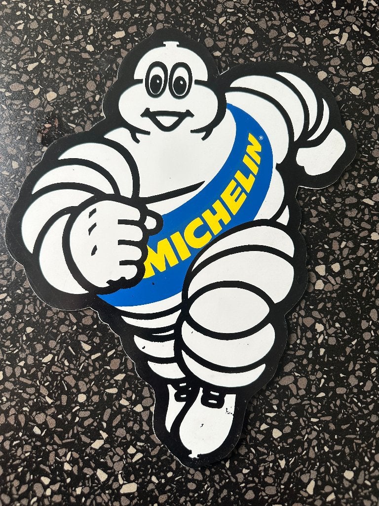 Mooi Michelin bordje. Bord van kunststof. 31,5 x 26 cm., Ophalen of Verzenden, Gebruikt, Reclamebord