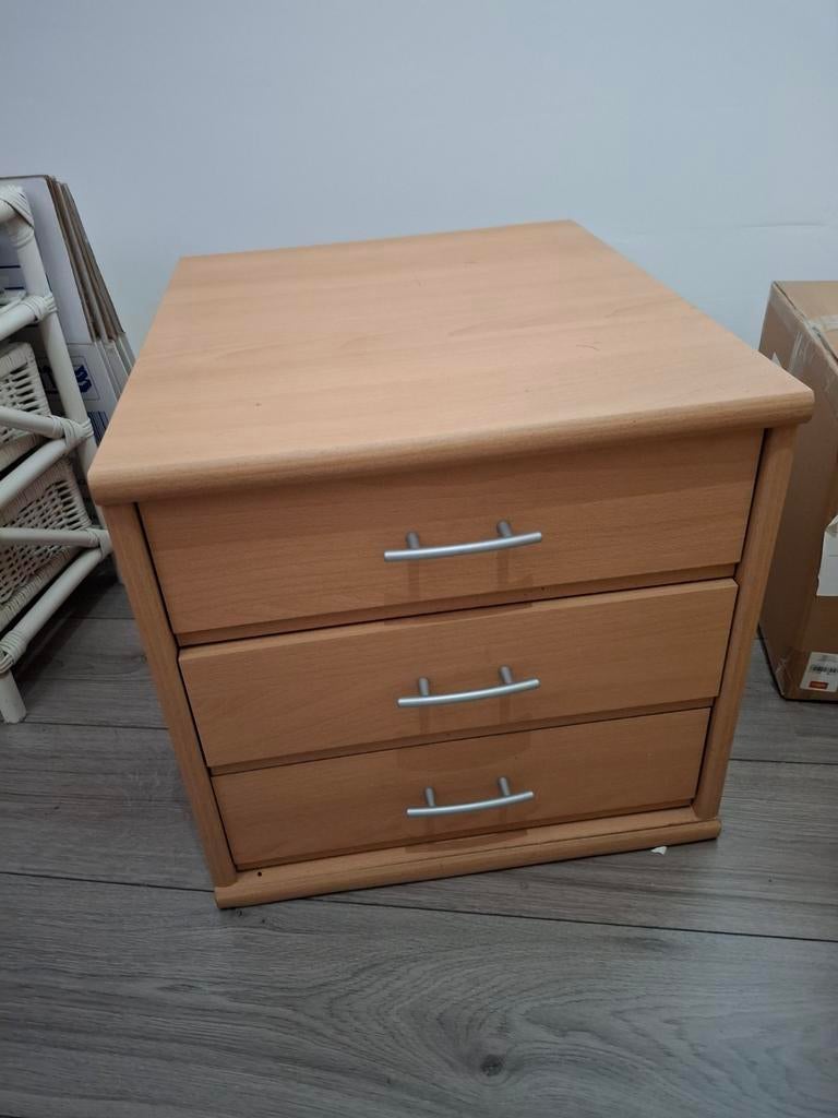 Bijzet kastje/ nachtkastje, Huis en Inrichting, Kasten | Ladekasten, Ophalen, 1 of 2 laden, 50 tot 100 cm, Minder dan 100 cm