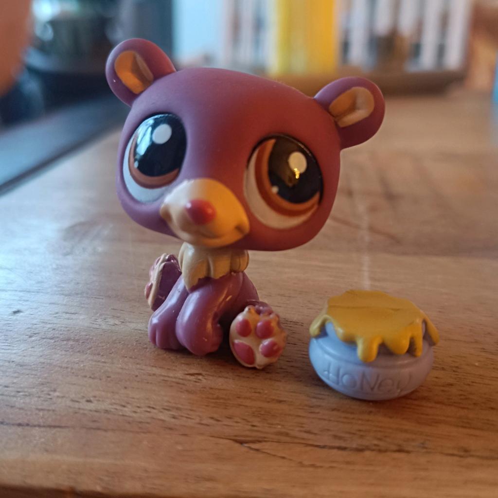 littlest Petshop beer #1602 met orginele accessoire, Ophalen of Verzenden, Gebruikt