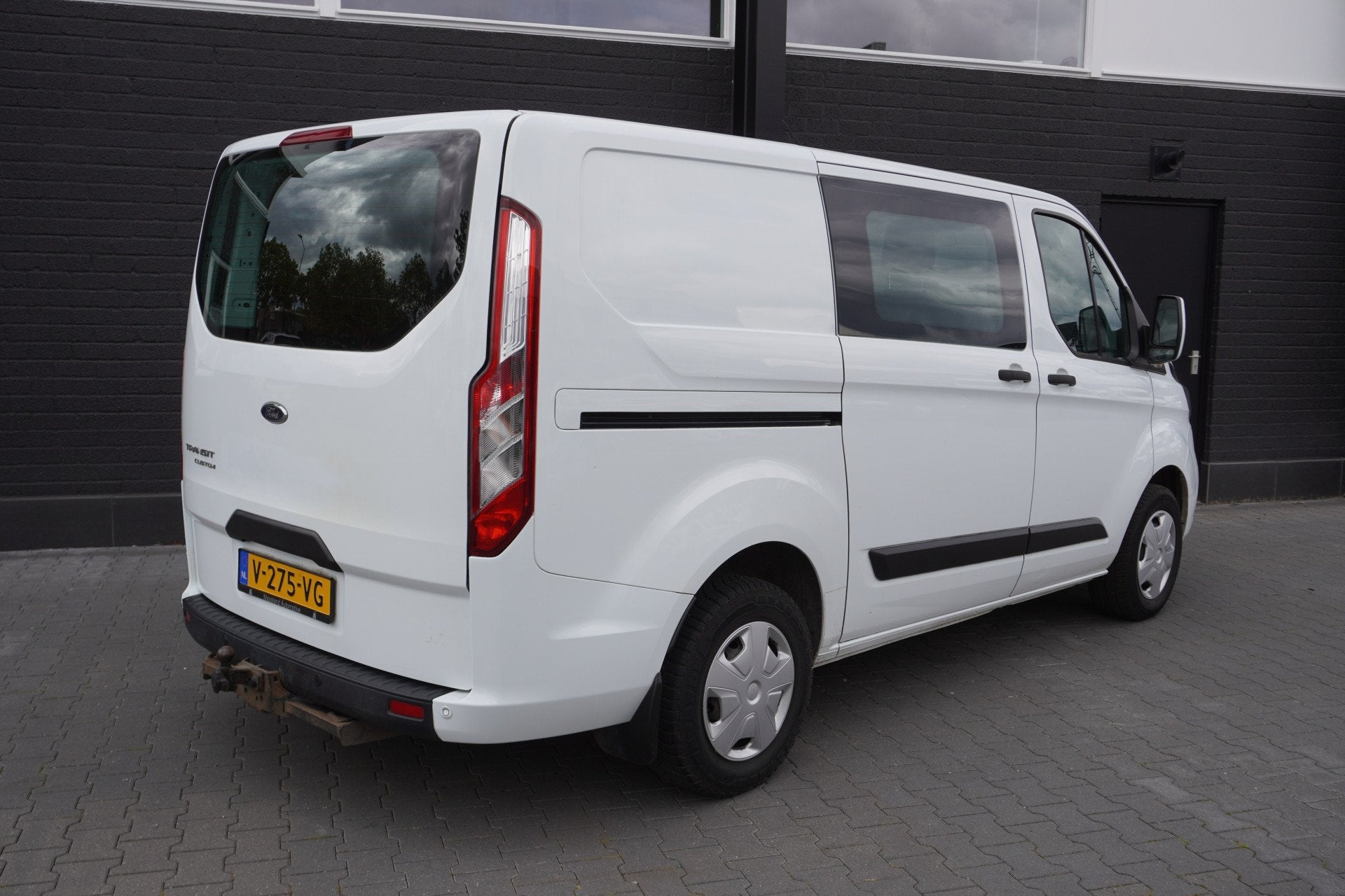 Ford Transit Custom 2.0 TDCI Dubbele Cabine EURO 6 - Airco -, Voorwielaandrijving, Stof, Gebruikt, 4 cilinders
