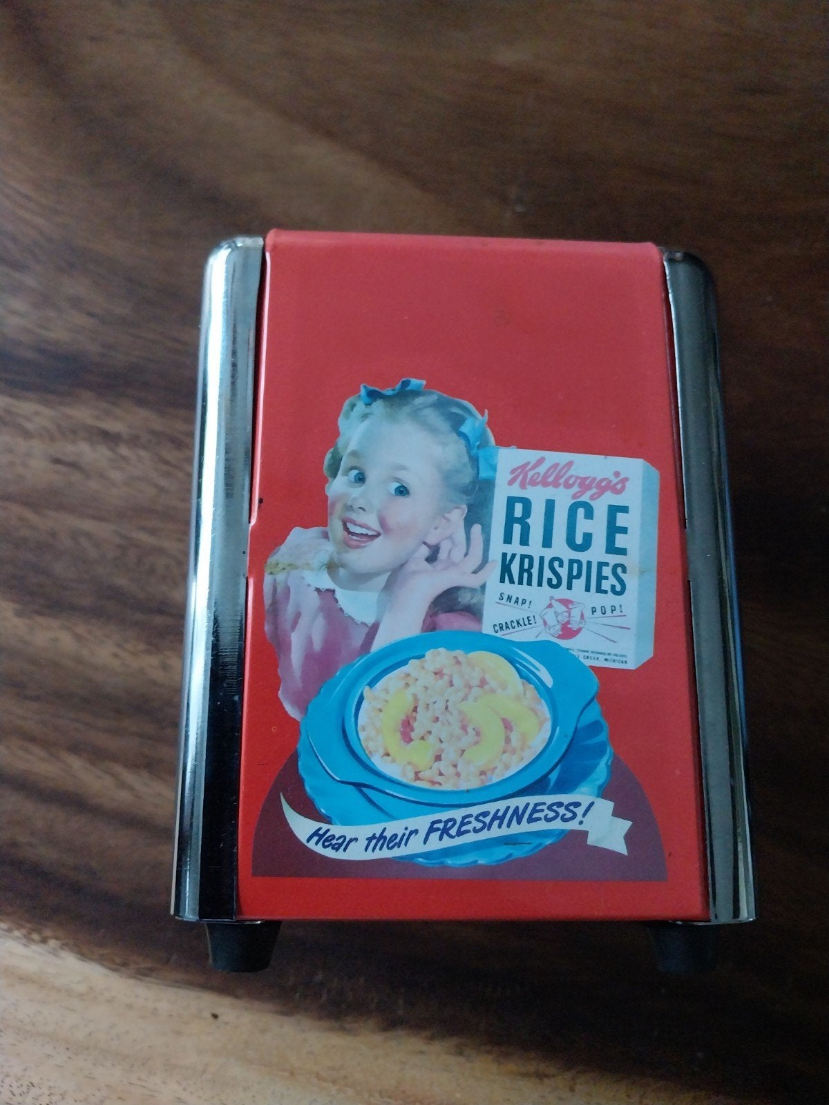 Vintage Kellogg's Rice Krispies servethouder, Ophalen of Verzenden, Gebruikt