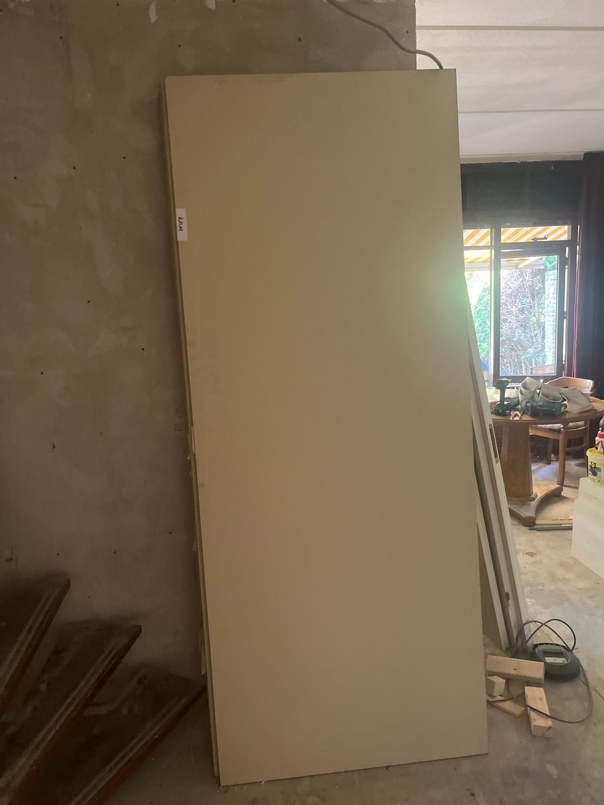 Brandwerende deur 93 x 231,5 cm - Theuma, Ophalen, Gebruikt, 80 tot 100 cm, 215 cm of meer