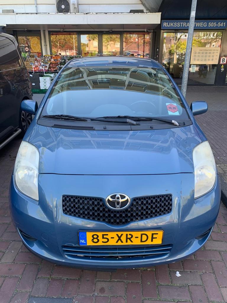 Toyota Yaris 1.3 16V Vvt-i 5DR 2007 Blauw, Auto's, Voorwielaandrijving, 40 €/maand, 4 cilinders, 547 kg