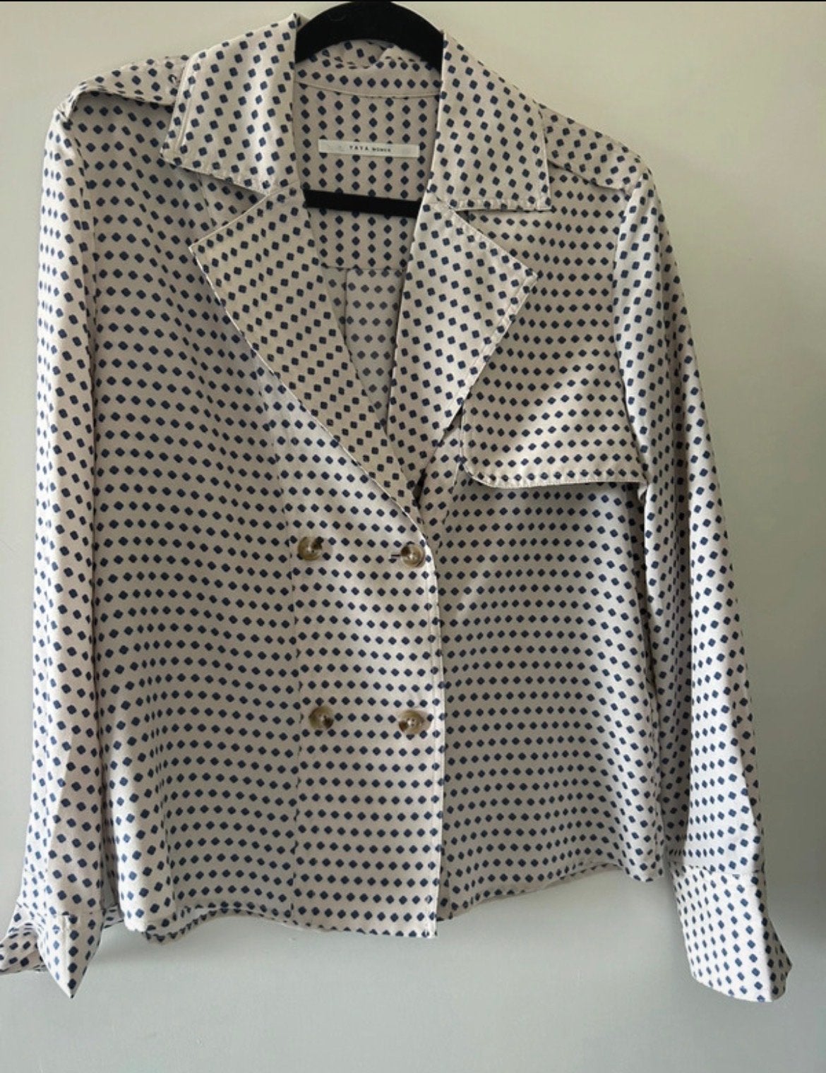 Nieuwe Yaya Women Blazer 38 - Donkerblauw/Roomkleur, Maat 38/40 (M), Blauw, Nieuw, Ophalen of Verzenden