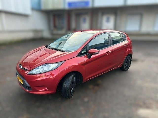 Ford Fiësta 1.25 44KW 5DR 2009 Rood, Auto's, Voorwielaandrijving, 40 €/maand, 4 cilinders, Origineel Nederlands