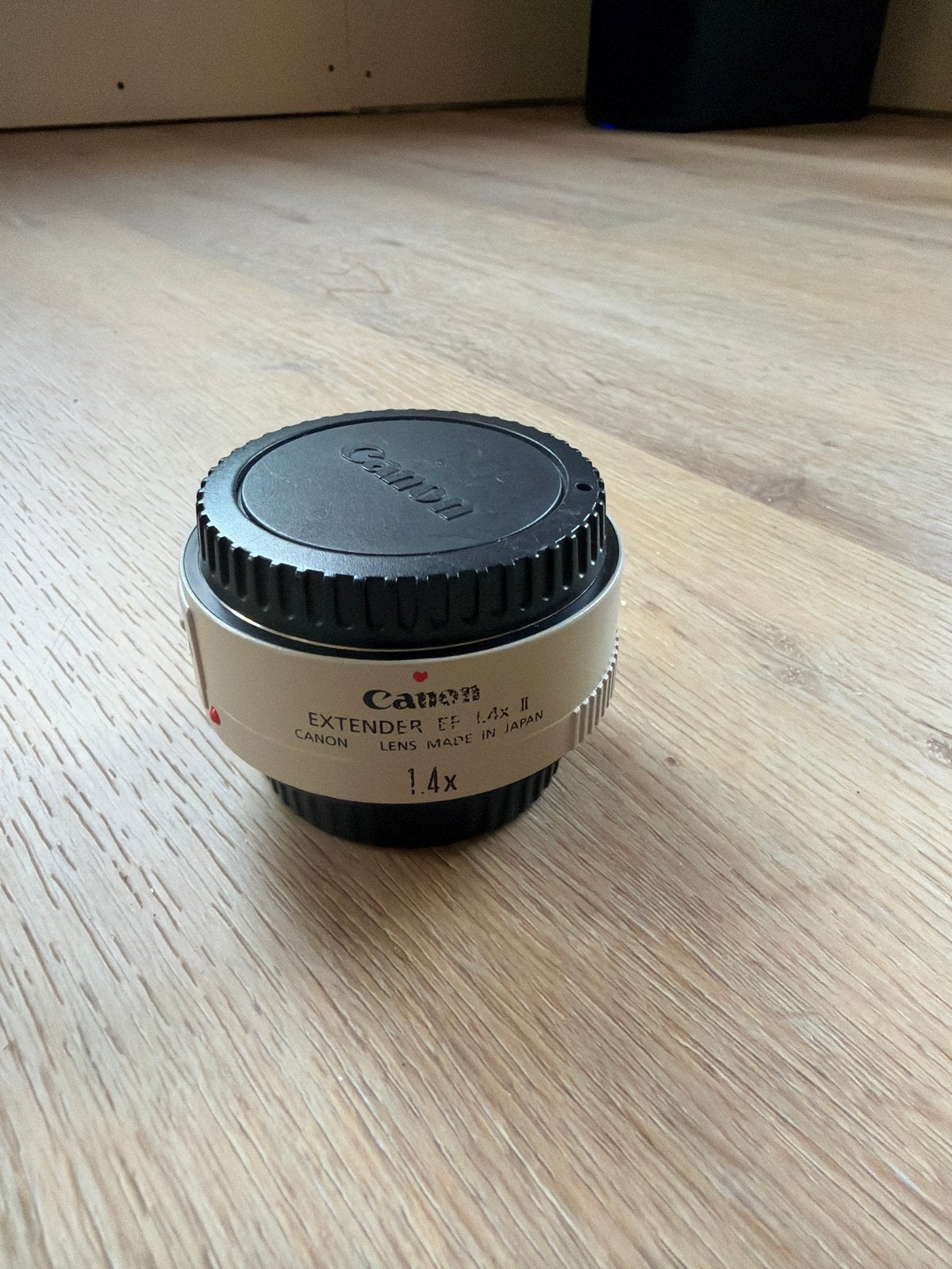 Canon Extender EF 1.4x II - Weinig gebruikt, Gebruikt, Canon, Ophalen of Verzenden, Lensdoppen