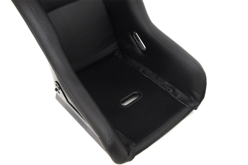 JapPower Vios III style zwart vinyl kuipstoel sportstoel, Ophalen of Verzenden