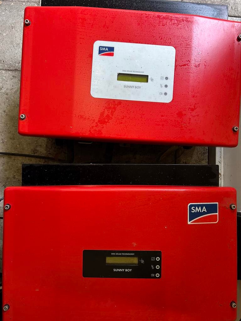 Zonnepanelen compleet met omvormers, Ophalen of Verzenden, Gebruikt