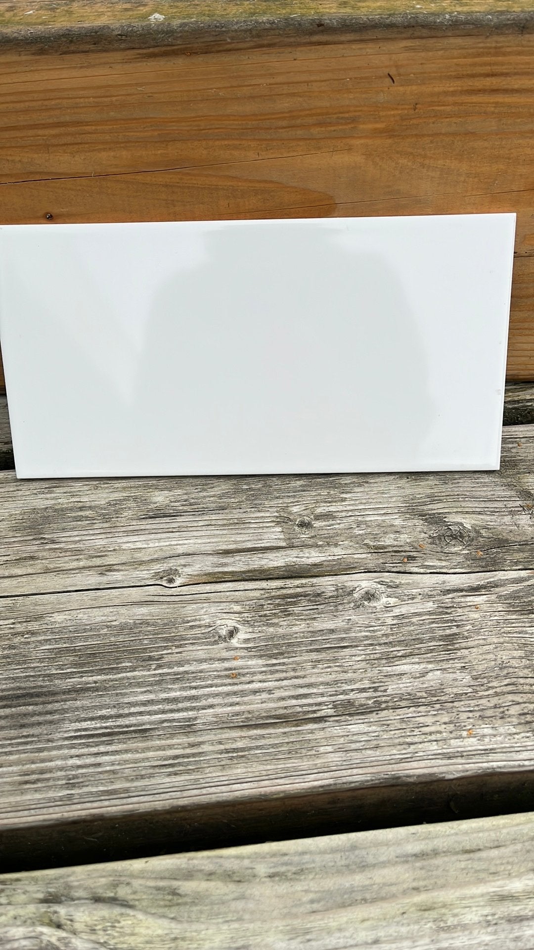 Witte wand tegel 16m2, Ophalen, Nieuw, 10 m² of meer, Wandtegels