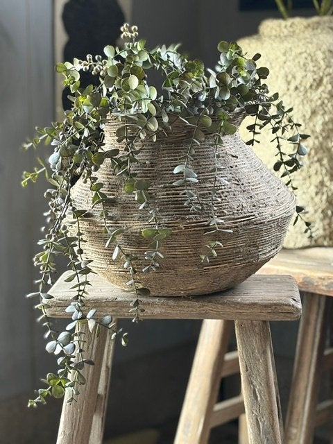 NIEUW EUCALYPTUS groen/bruin kunst hanger bijna echt, Nieuw, Ophalen of Verzenden, Nvt, Nvt